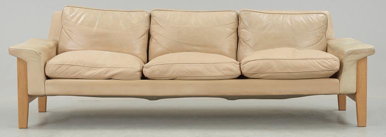 SOFFA, skinn, 1970-tal.