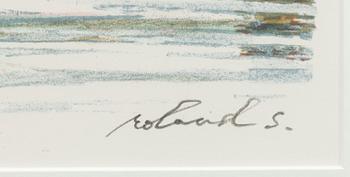 Roland Svensson, "Vinter Sandhamnshålet".