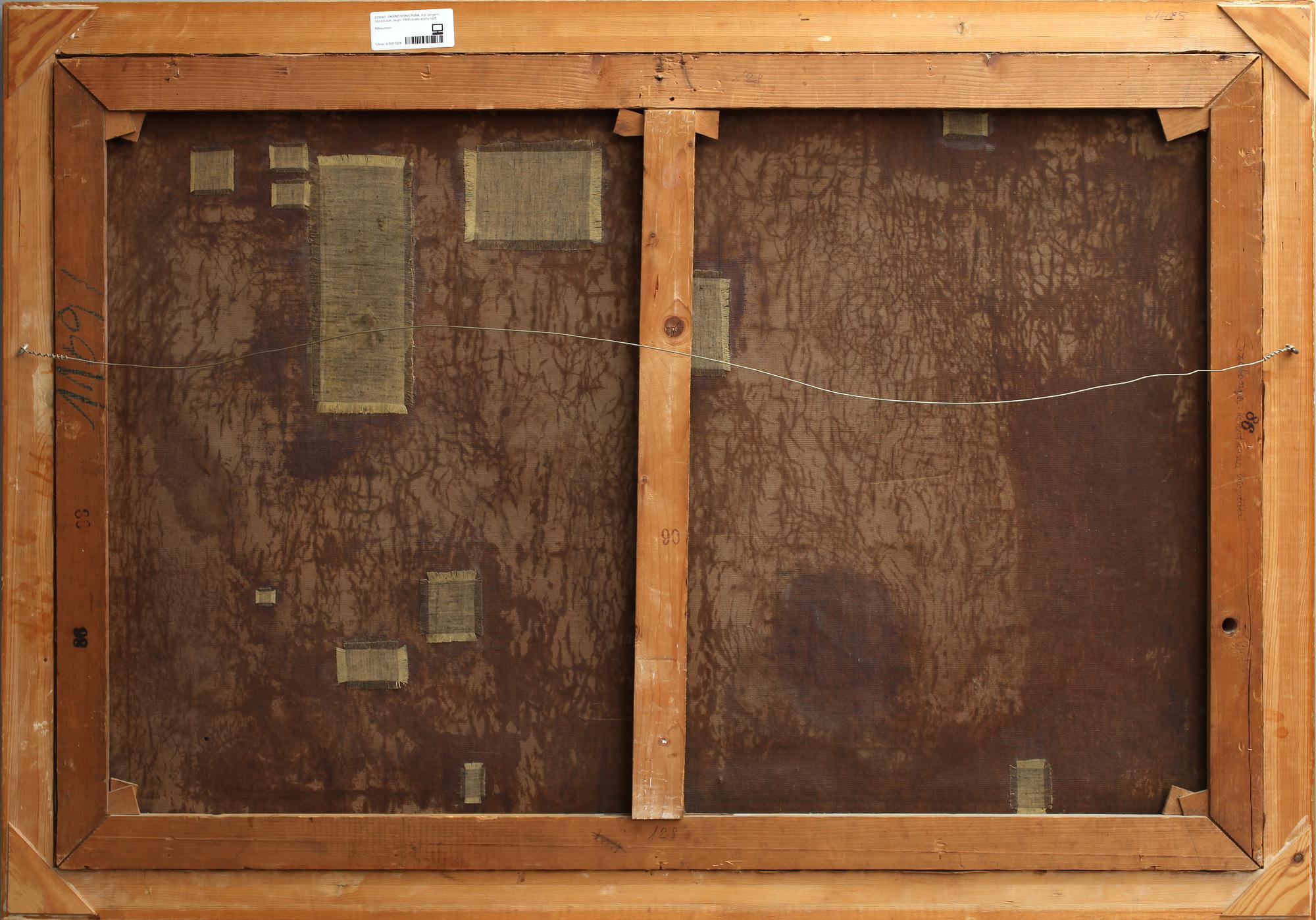 OKÄND KONSTNÄR, trol. Ungern, olja på duk, osign. 1800-talets andra hälft.