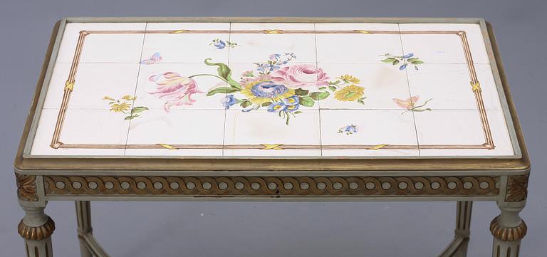 KAKELBORD, gustaviansk stil, 1900-tal.
