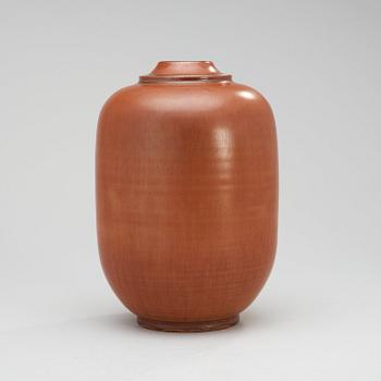 An Erich and Ingrid Triller stoneware vase, Tobo.