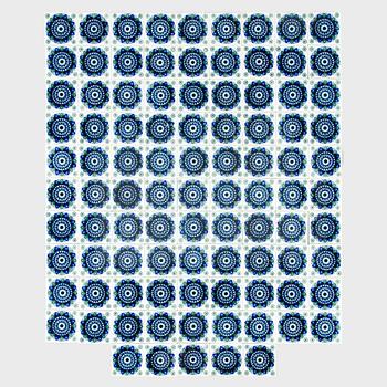 Hilkka-Liisa Ahola, 95 ceramic tiles for Arabia 1960s.