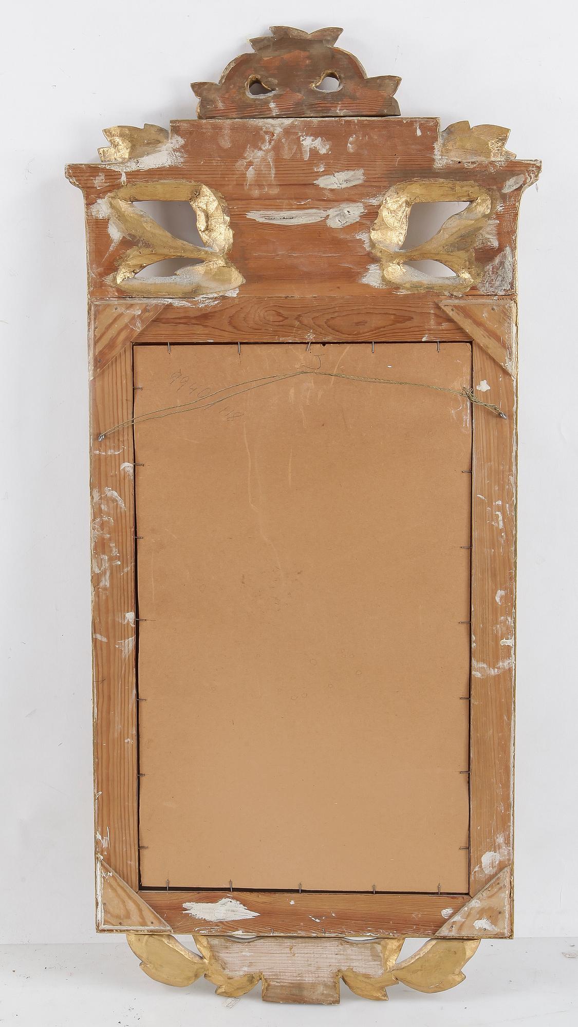 SPEGEL, gustaviansk stil, omkring 1900-talets mitt.