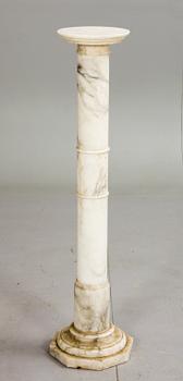 PIEDESTAL, marmor, 1900-tal.