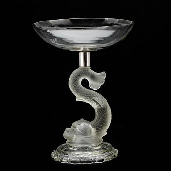 UPPSATSSKÅL, glas, 1900-tal.