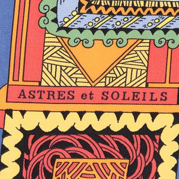 Hermès, scarf, "Astres et Soleils".