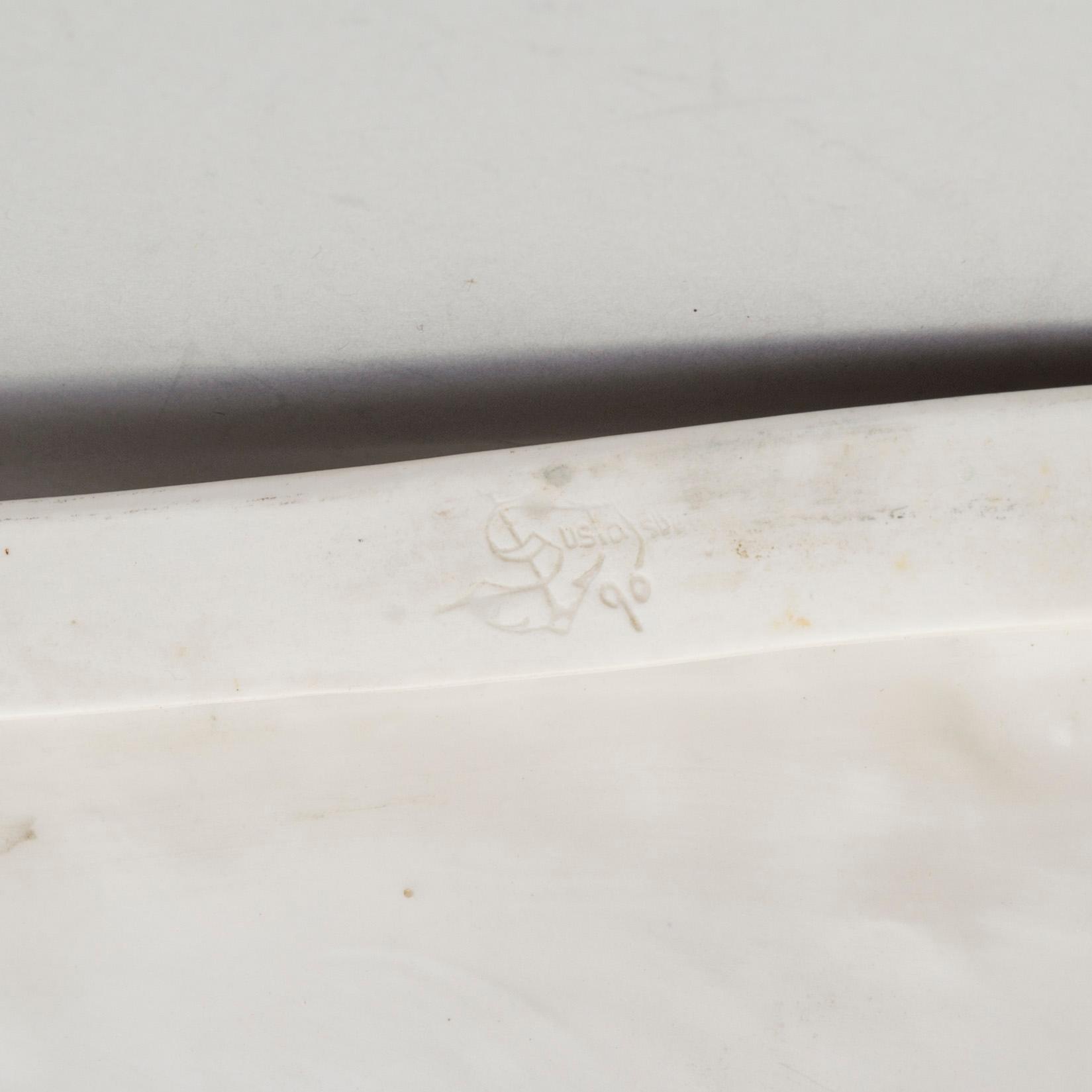 A parian sculpture 'Ariadne' from Gustafsberg, 1890.