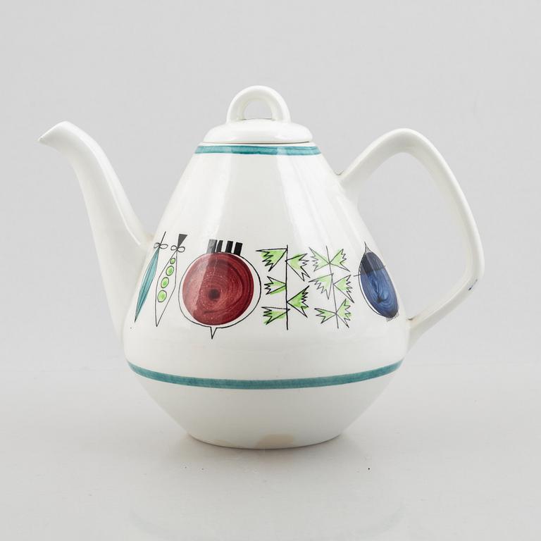 Marianne Westman, a creamware teapot 'Picknick', Rörstrand.