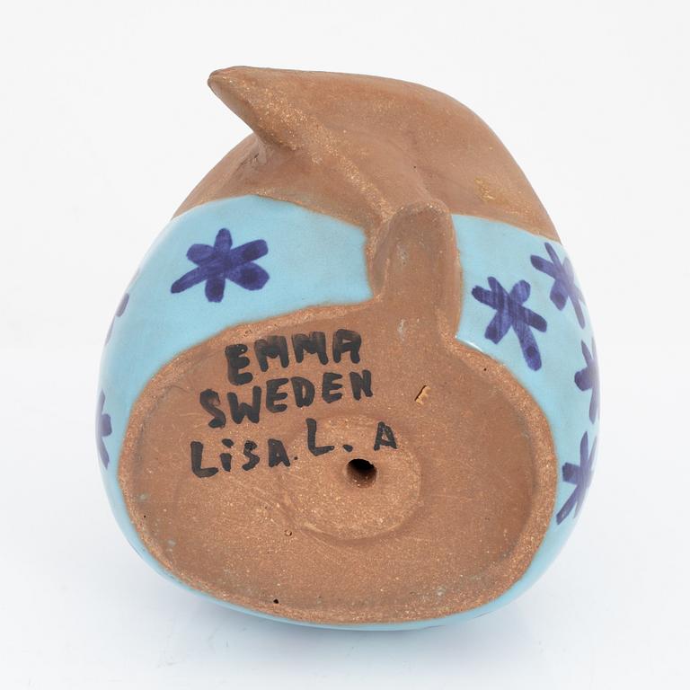 Lisa Larson, an 'Emma' stoneware figurine, Gustavsberg.