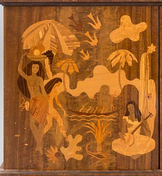 SKÅP, Swedish Modern, "Tahiti", Reiners Möbler, Mjölby, 1930-tal.