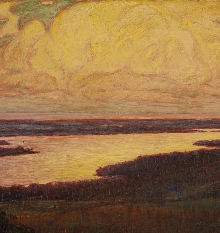 Otto Hesselbom, Skymning över Dalsland.