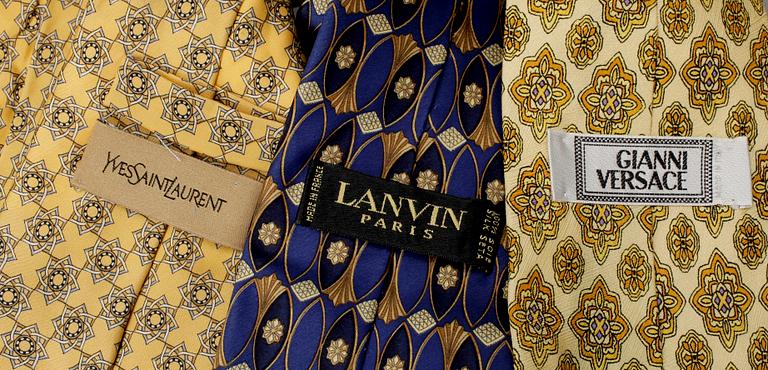 SLIPSAR, 3 st, Yves Saint Laurent, Lanvin och Gianni Versace.