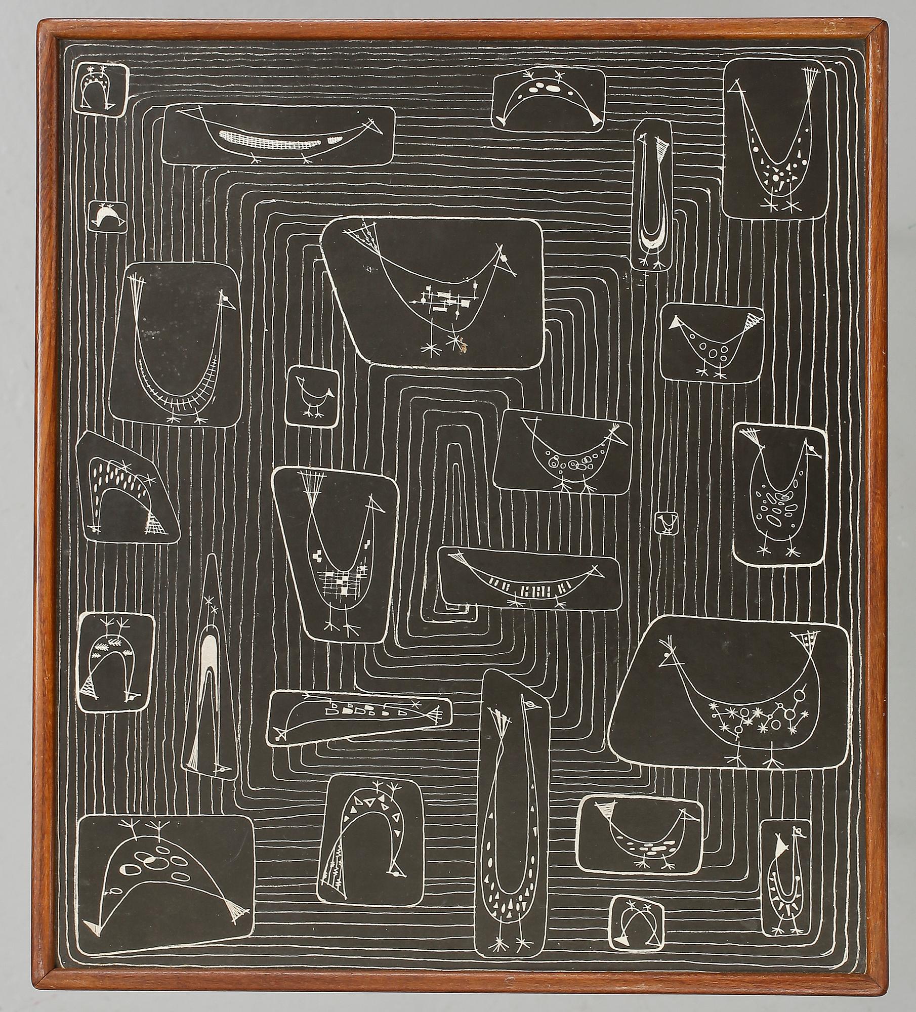 BORD, Hans-Agne Jakobsson, Åhus, 1900-talets andra hälft.