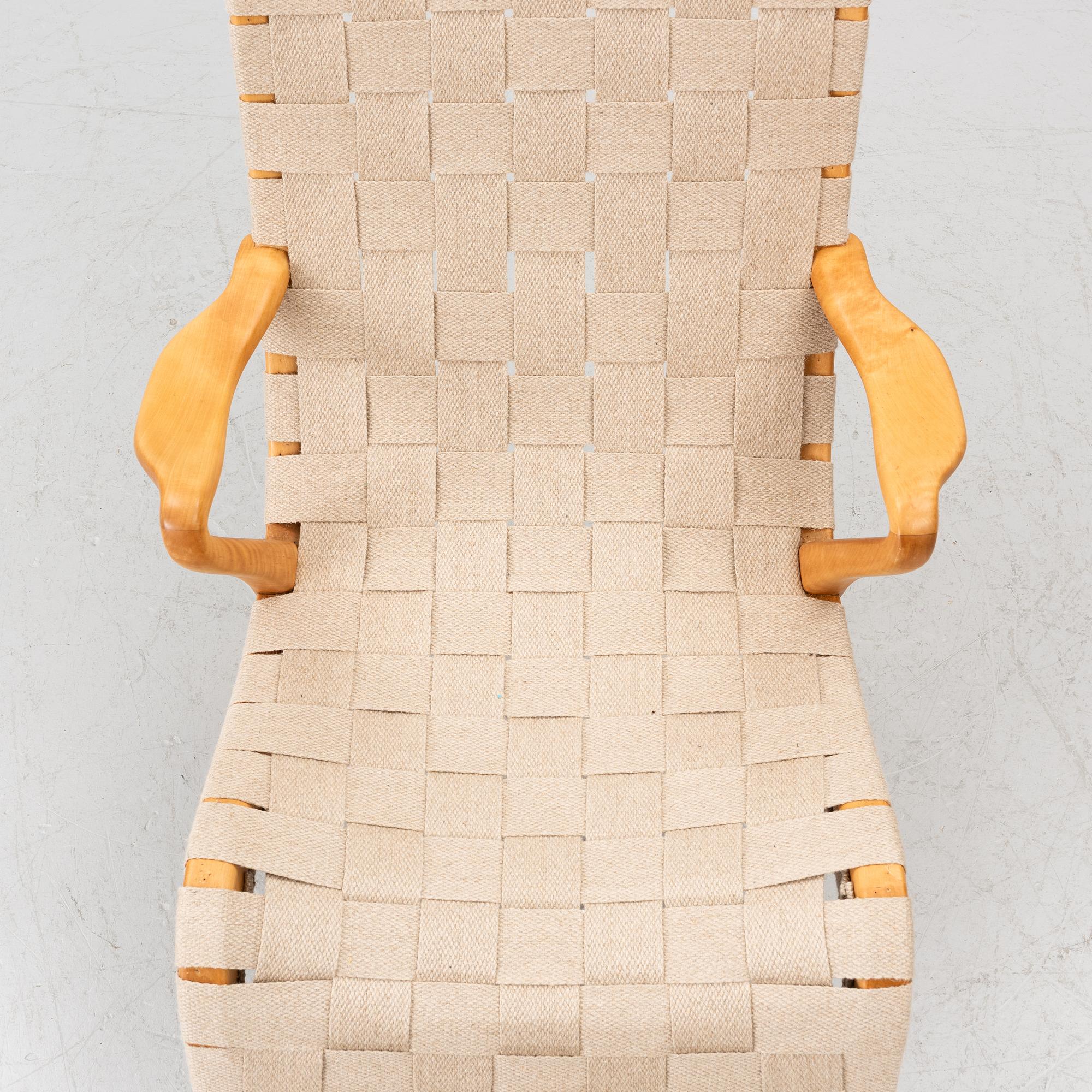 Axel Larsson, A model 1207 armchairs, Svenska Möbelfabrikerna, Bodafors, 1930s/40s.