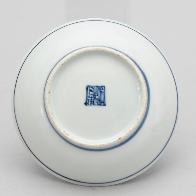 SKÅLFAT, porslin, Kangxi, Kina, 1600/1700-tal.