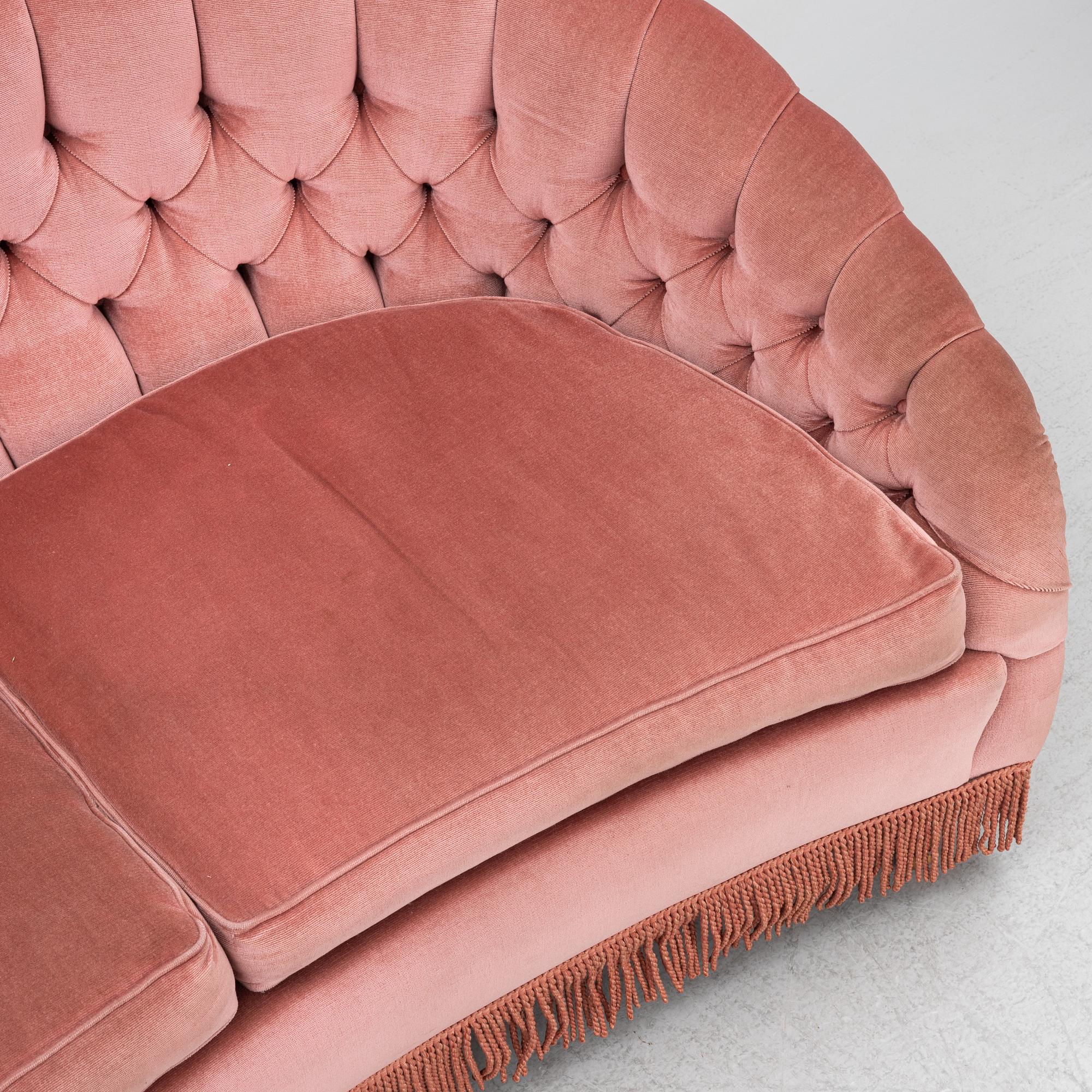 Carl Cederholm, soffa, Firma Stil & Form, Stockholm, 1940's/50's.