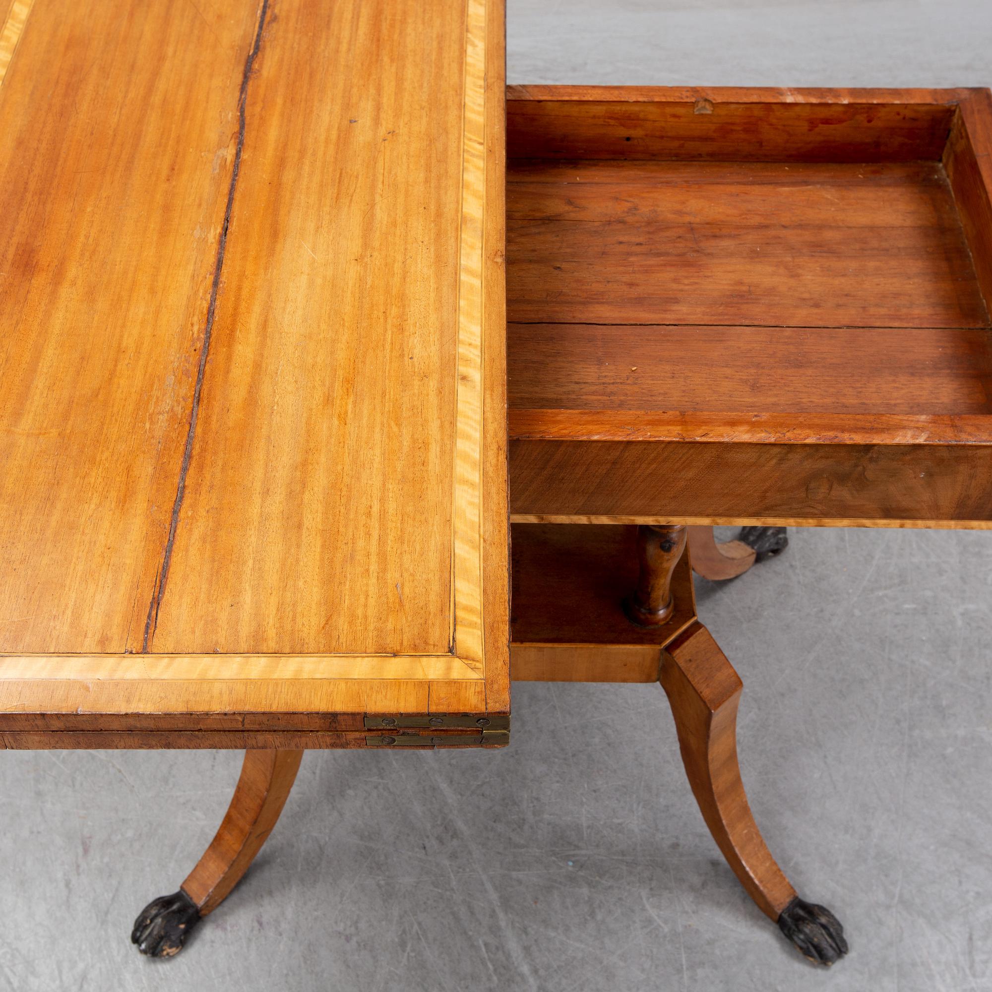 SPELBORD, 1800-talets mitt.