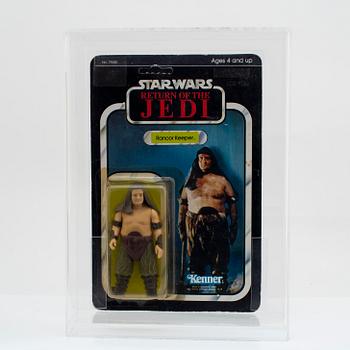 STAR WARS, Rancor Keeper, Gamorrean Guard, Ree-Yees & Lando Calrissian, ROTJ, Kenner 1983.