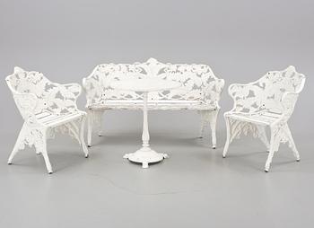 TRÄDGÅRDSGRUPP, 4 delar, Byarum, 1900-talets slut.