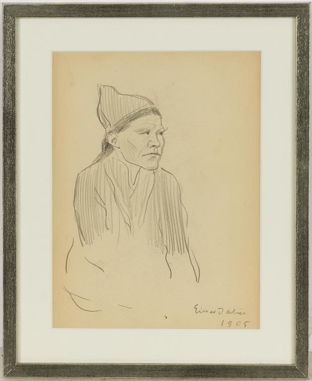 Einar Jolin, Sittande same/Sittande same a tergo.