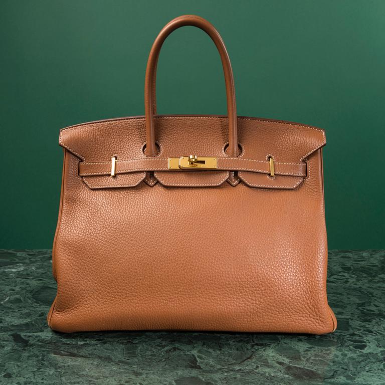 A bag "Birkin 35", by Hermès.