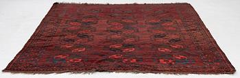 Matta, afghan, antik, ca 285 x 210 cm.