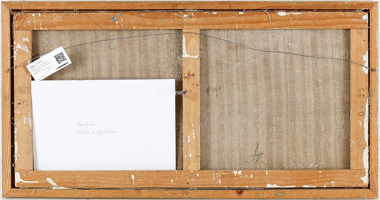 GÖSTA LILJESTRÖM, "Fontänen", olja på duk, signerad.