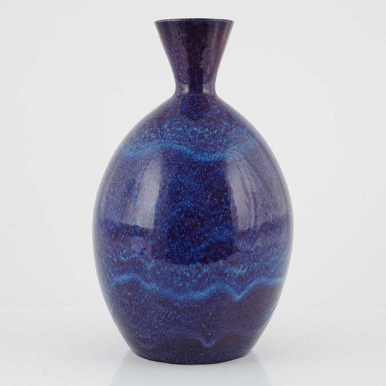 Sven Wejsfelt, a unique stoneware vase, Gustavsberg Studio, Sweden, 1987.