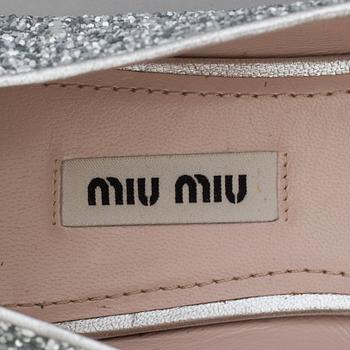 MIU MIU, ballerina shoes.