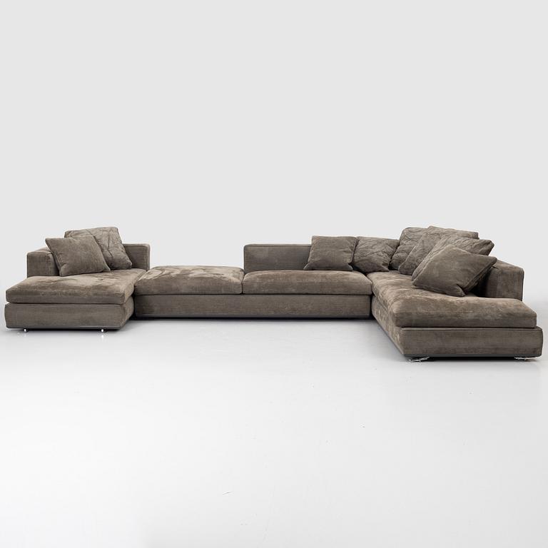 Minotti, soffa, samtida.