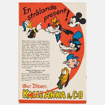 A Swedish Kalle Anka (Donald Duck) no. 1 from 1948.