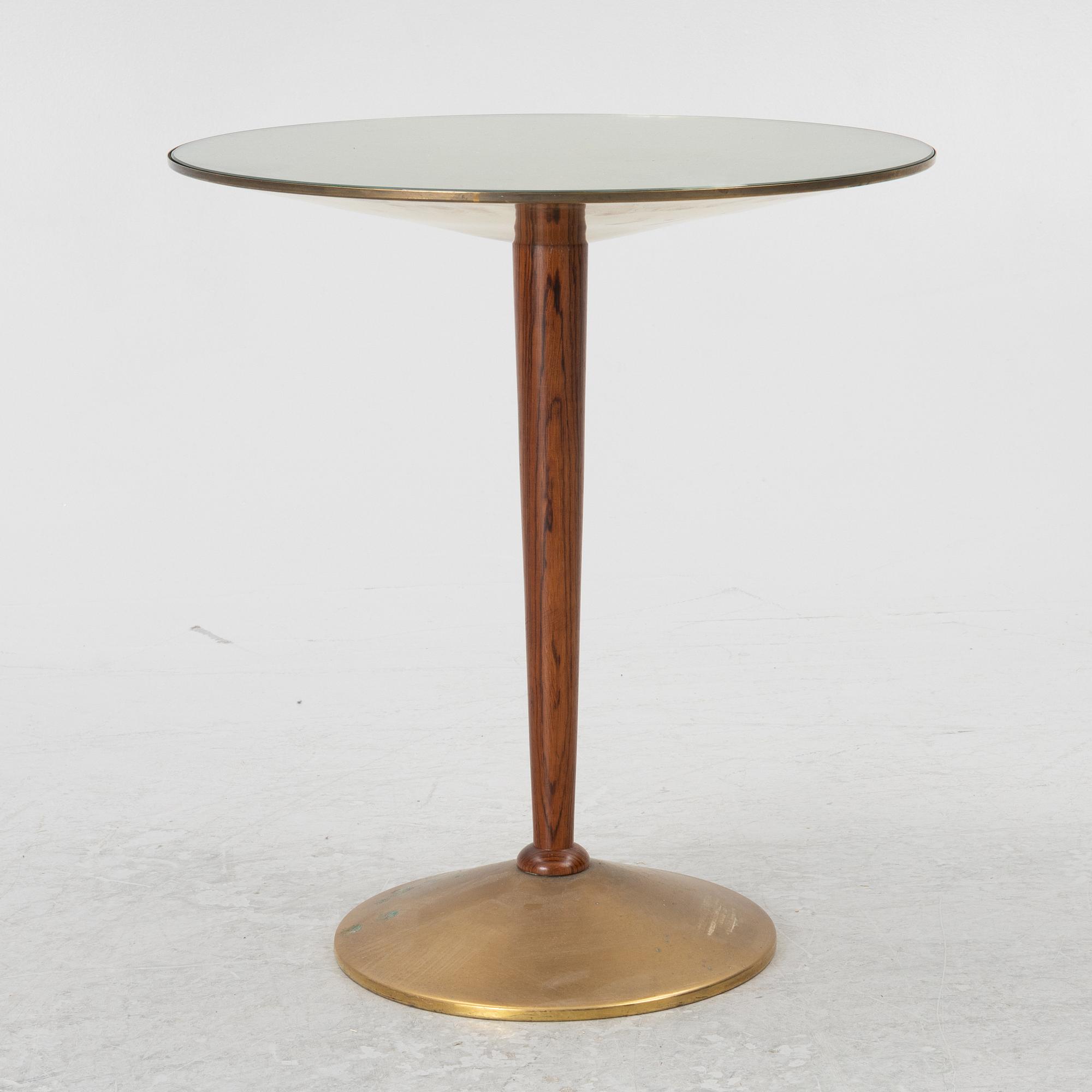 A Scandinavian Modern side table, first half of the 20th century.