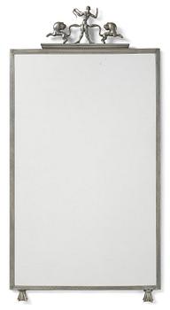 288. Nils Fougstedt, a Swedish Grace pewter mirror, Herman Bergman konstgjuteri, Stockholm, 1932.