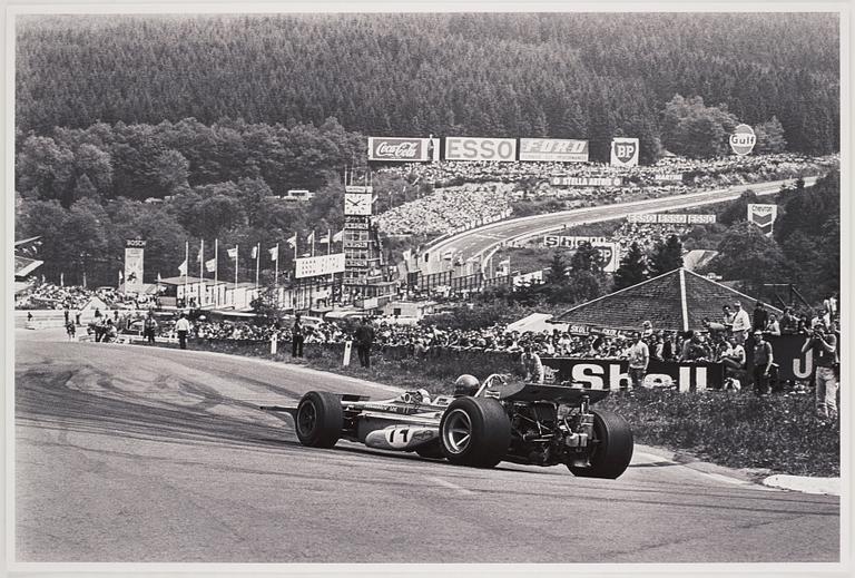 Kenneth Olausson, "Ronnie Peterson på Spa, 1970".