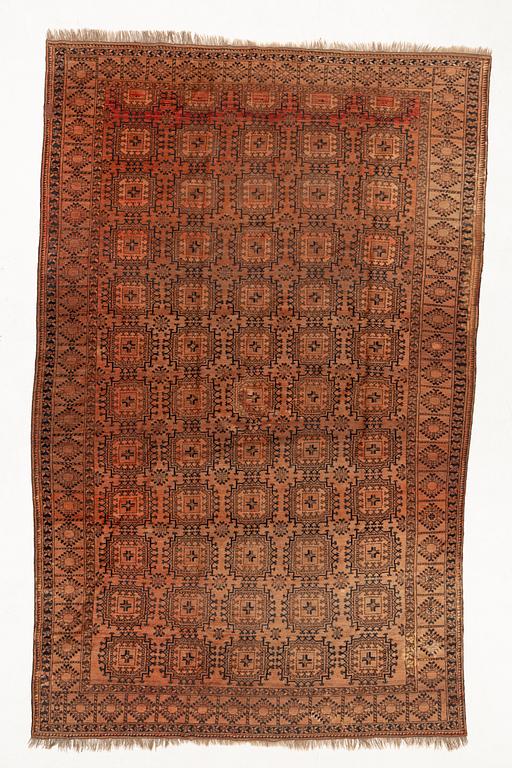 Matta, semiantik Ersari/Afghan, ca 440 x 285 cm.