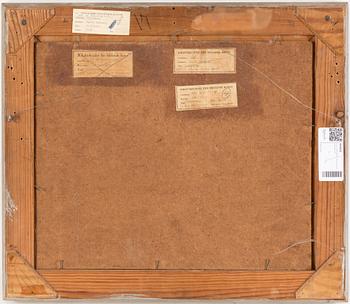 KALLE HEDBERG, oil on panel, signed.