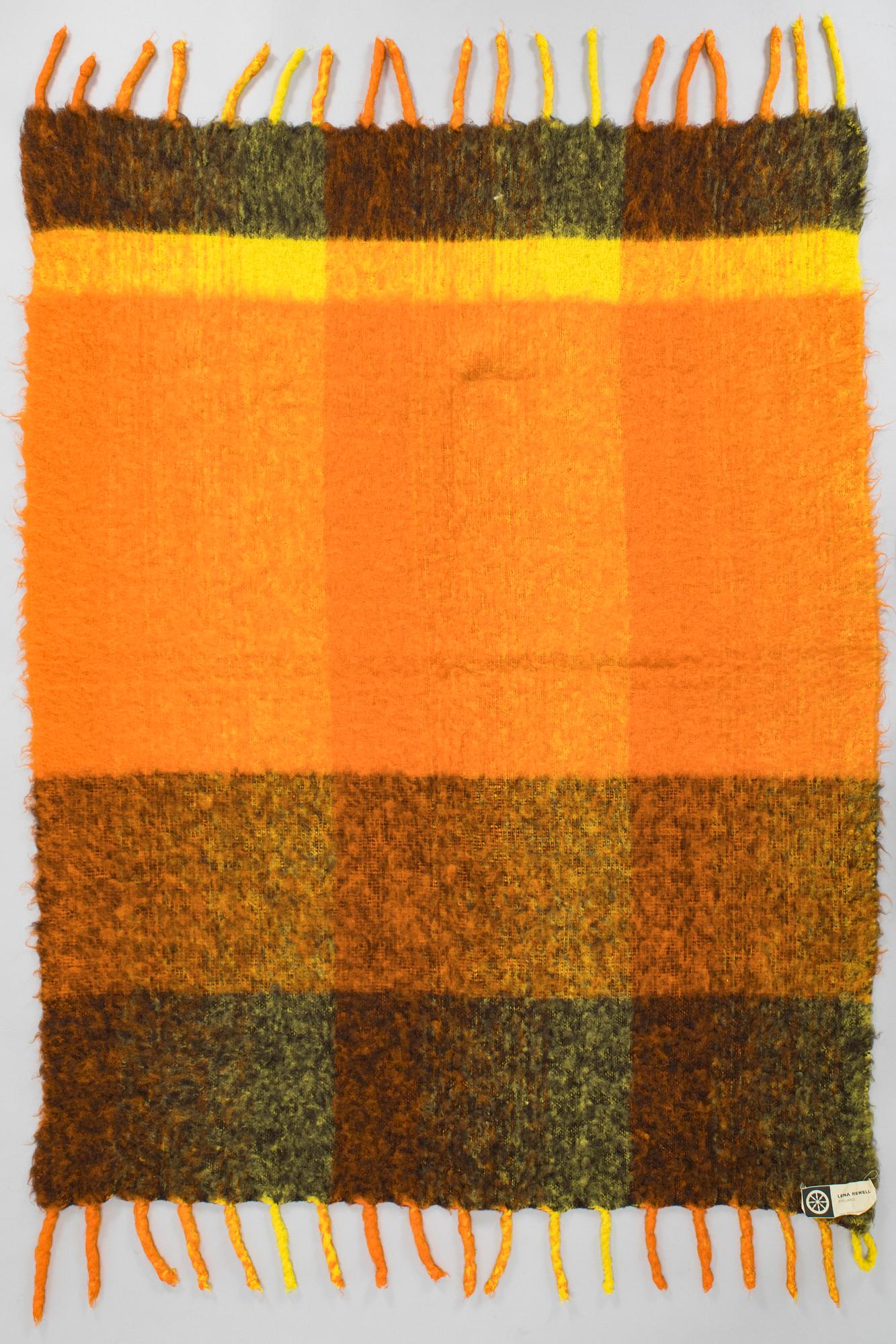 Lena Rewell, pläd, Lena Rewell Textile Studio.