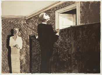 Roj Friberg, ”Dödsskärmen”.