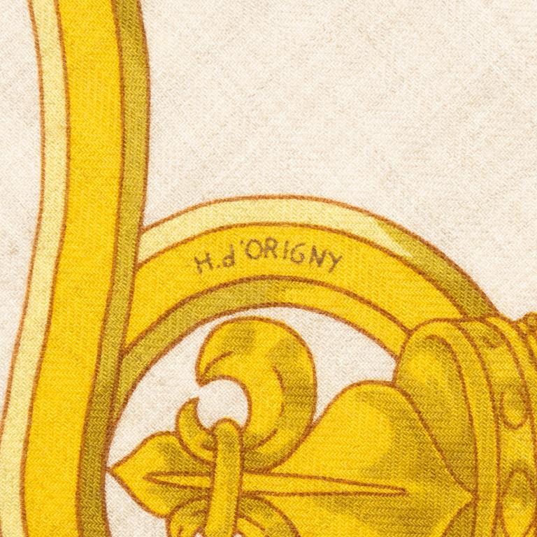 Hermès, sjal, "Cavalcadour".