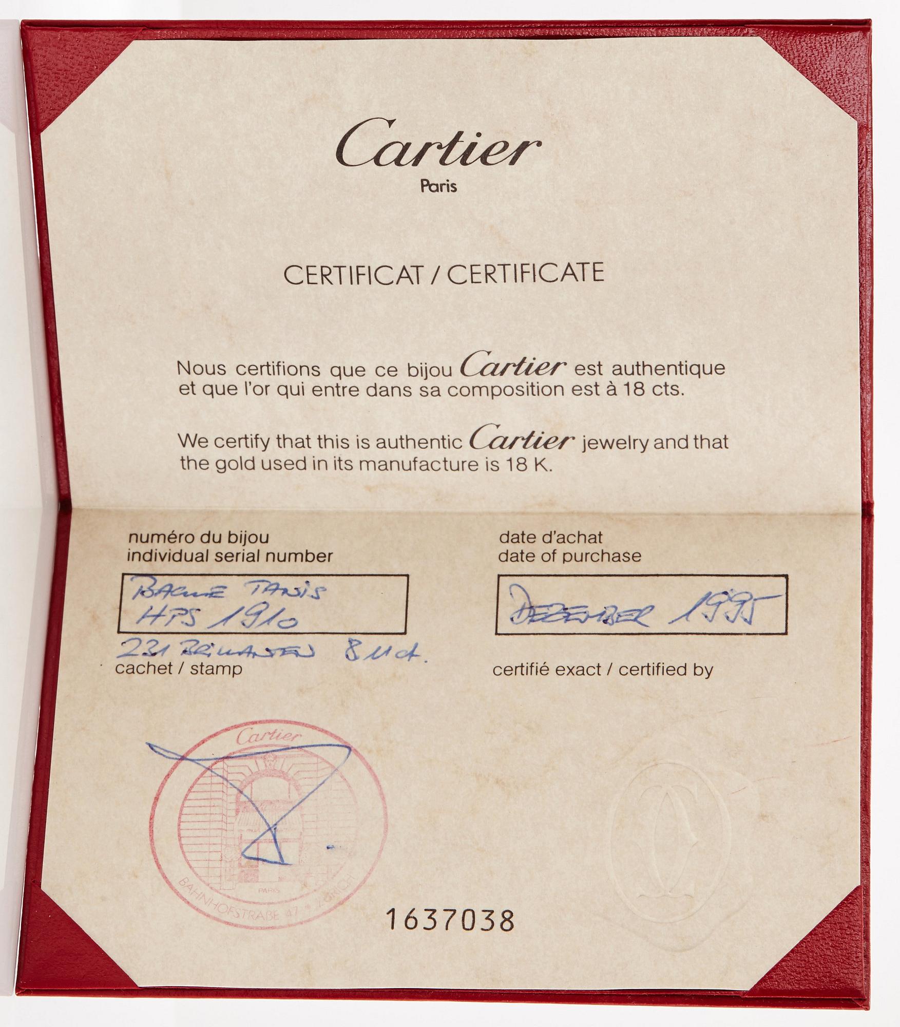 Cartier "Scarab" a ring, special order.