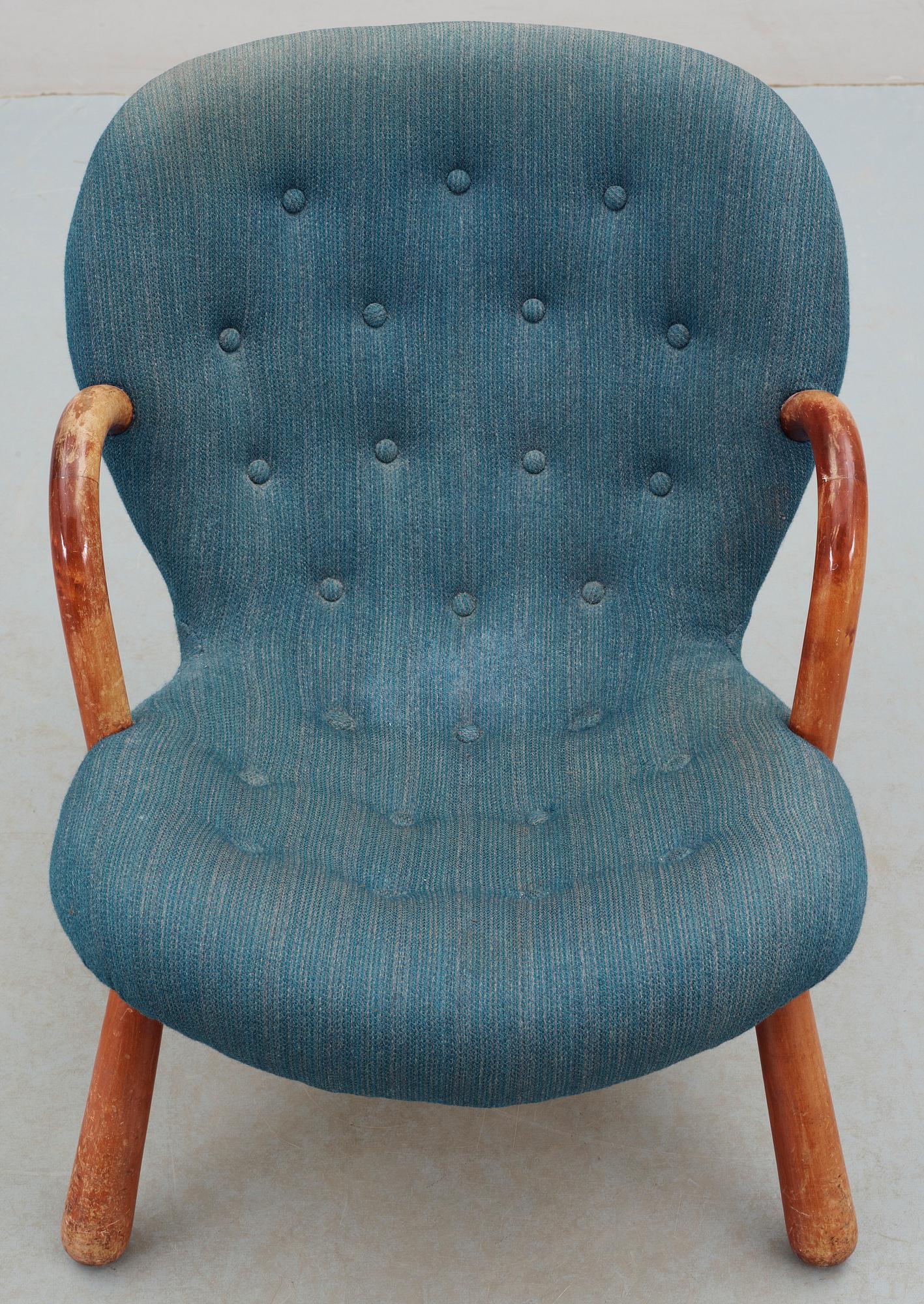 FÅTÖLJ, Martin Olsen, sannolikt för Vik & Blindheim, Norge, 1950-tal.