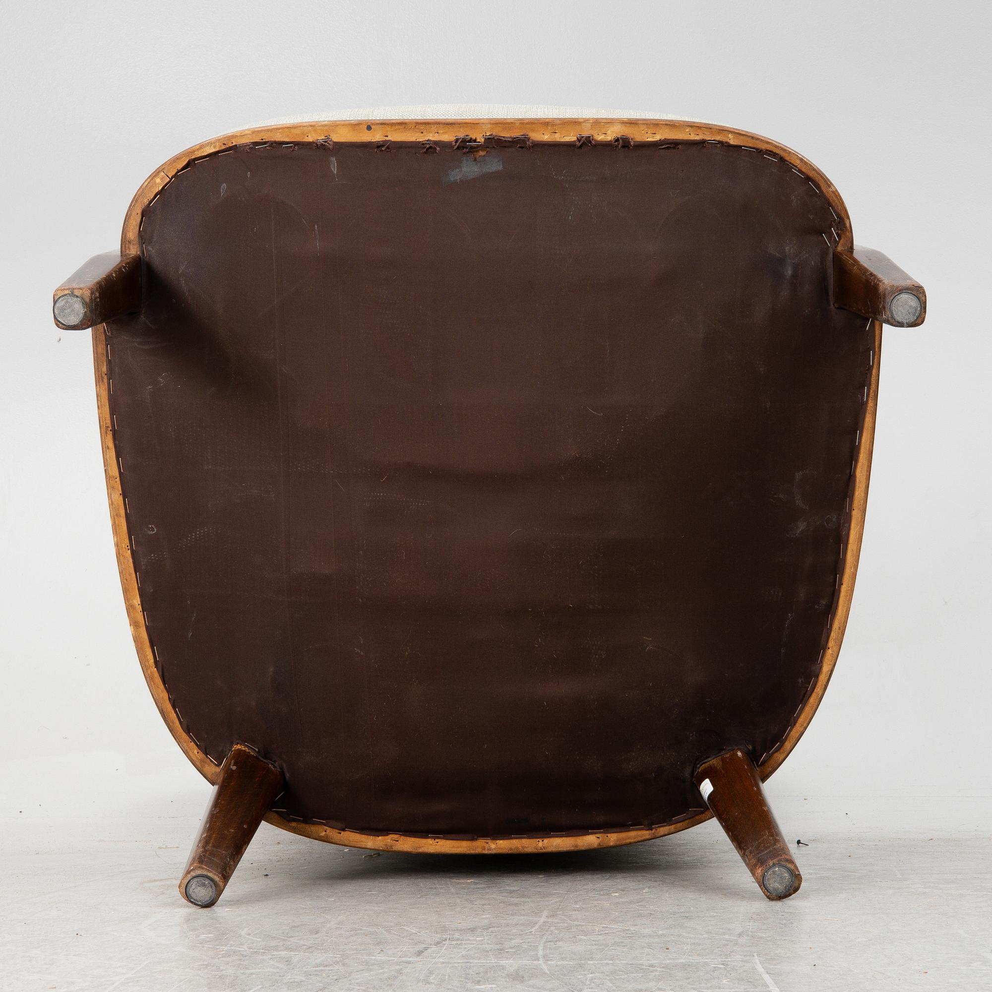 Armchair, Swedish Modern, mid-20th century.