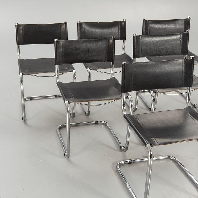 Chairs, Italy, 8 pcs, late 20th century.