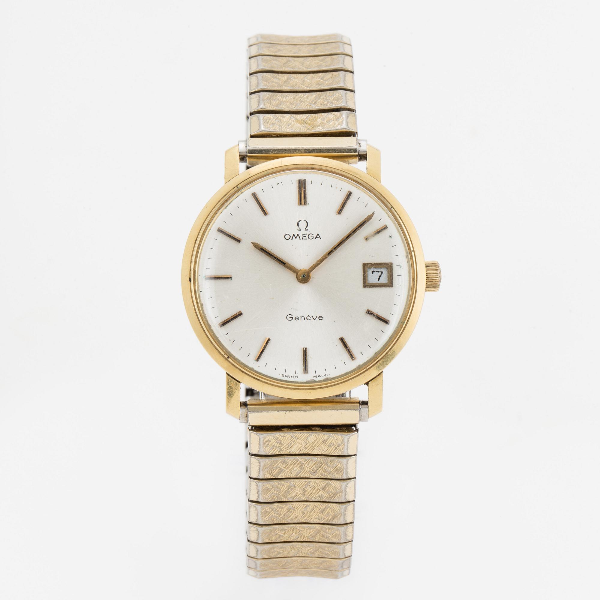 OMEGA, wristwatch, 34 mm.