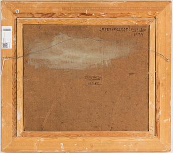 DAVID WALLIN, oil on canvas, signed.