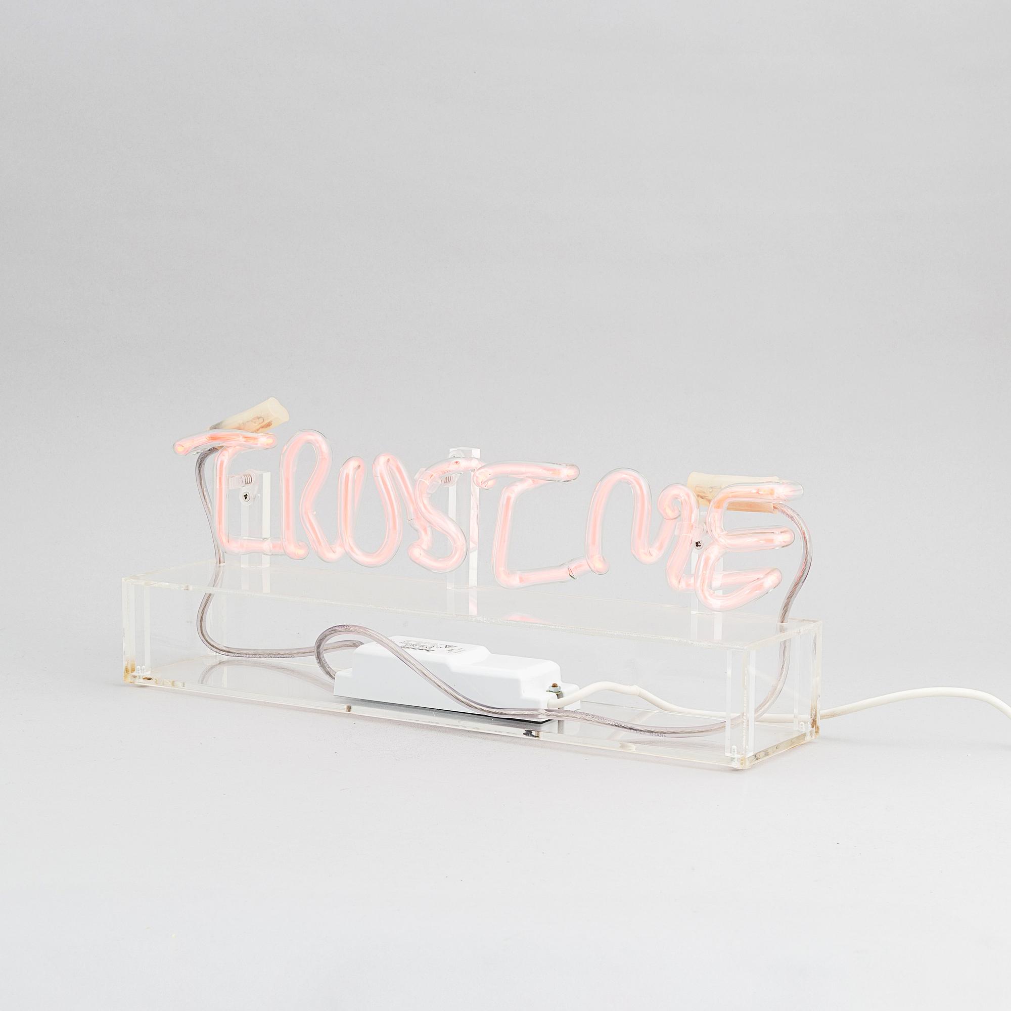 Joakim Allgulander, "Trust Me", signerad 1/5.