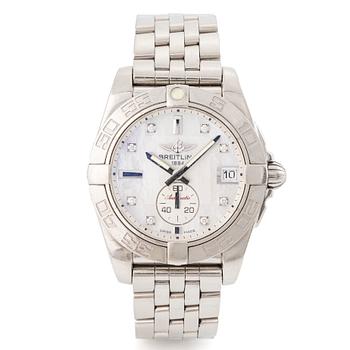 Breitling, Galactic 36, "Mother Of Pearl diamond Dial", armbandsur, 36 mm.