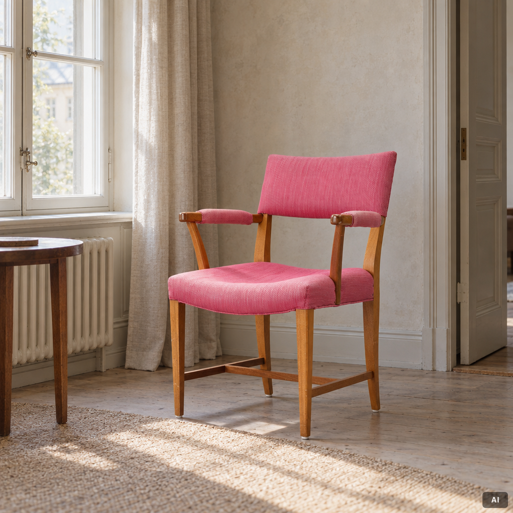 Josef Frank, Armchair, model 695, Firma Svenskt Tenn.
