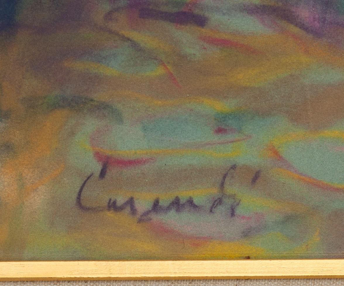 KURT CARENDI, pastell, signerad.