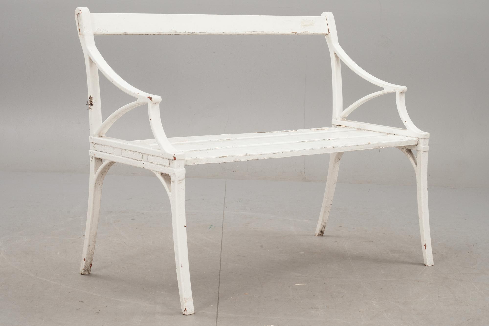 PARKBÄNK, 1800/1900-tal.